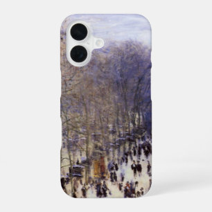 Boulevard des Capucines by Claude Monet, Fine Art iPhone 16 Case