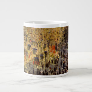 Boulevard des Capucines by Claude Monet, Fine Art Large Coffee Mug