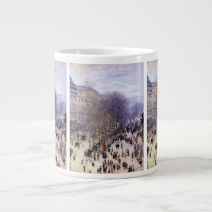 Boulevard des Capucines by Claude Monet, Fine Art Large Coffee Mug