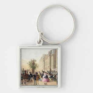 Boulevard des Italiens Key Ring