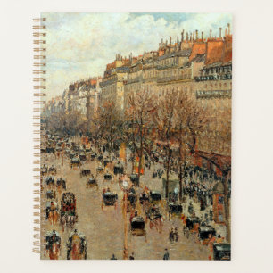Boulevard Montmartre-Eremitage Camille Pissarro Planner