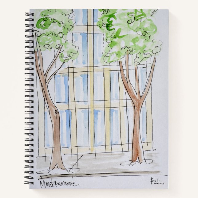 Boulevard Montparnasse | Paris, France Notebook (Front)