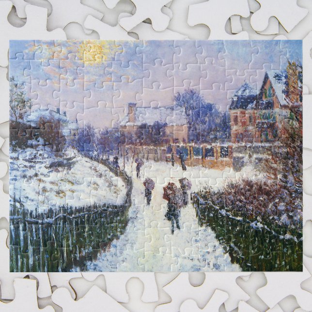 Boulevard Saint Denis Argenteuil by Claude Monet Jigsaw Puzzle (Creator Uploaded)