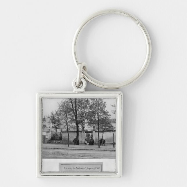 Boulevard Saint-Jacques Key Ring (Front)
