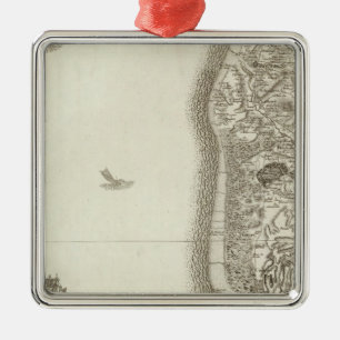 Boulogne Metal Tree Decoration