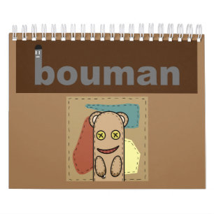 bouman stuffed toy series calendar