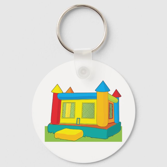 Bounce Castle Key Ring (Front)