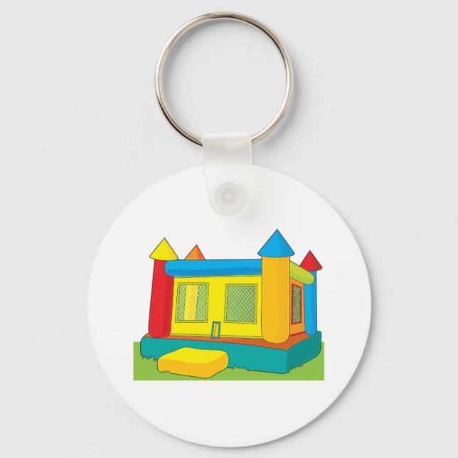 Bounce Castle Key Ring (Front)
