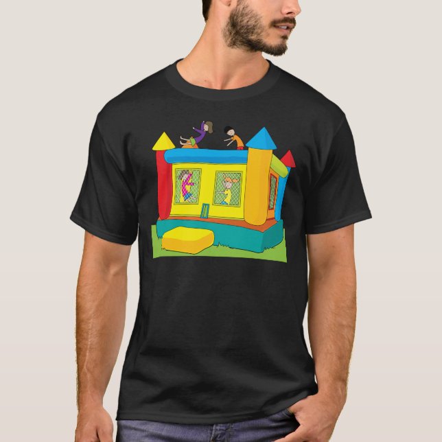 Bounce Castle Kids T-Shirt (Front)