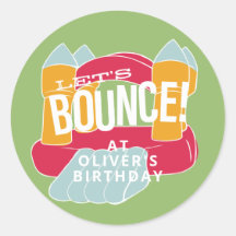 Bounce House birthday party design