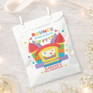Bounce House Birthday Rainbow Favour Bags