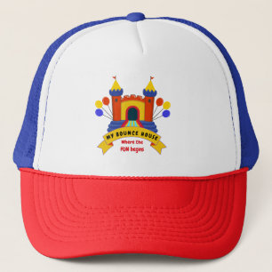 BOUNCE HOUSE INFLATABLES PARTY BIRTHDAY Business Trucker Hat