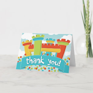 Bounce House Thank You Card