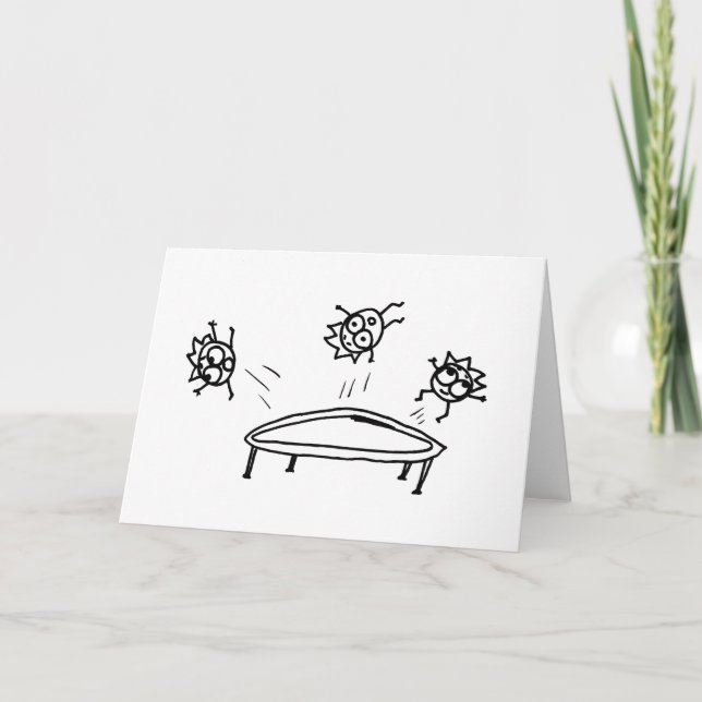 Bouncing Mathberries Card (Front)