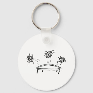 Bouncing Mathberries Key Ring