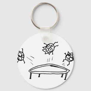 Bouncing Mathberries Key Ring