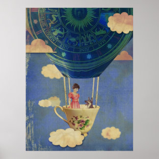 Bouncing Off Clouds Poster