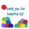 Bouncing Party Thank You Stickers