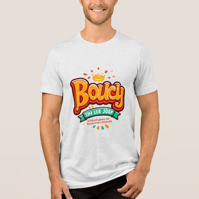 Bouncy Crown Tri-Blend Shirt (Front)