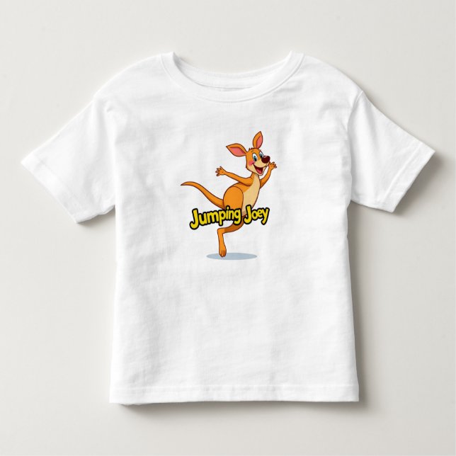 Bouncy Fun with Jumping Joey Toddler T-Shirt (Front)
