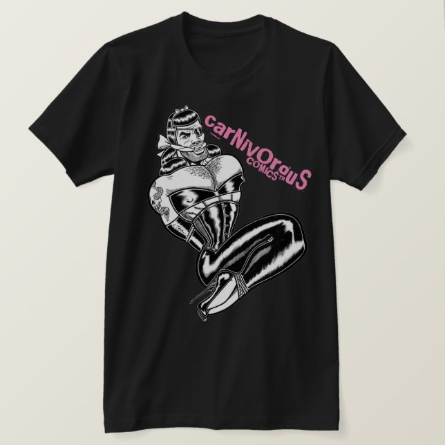 Bound Butch Beauty/Logo T-Shirt (Design Front)