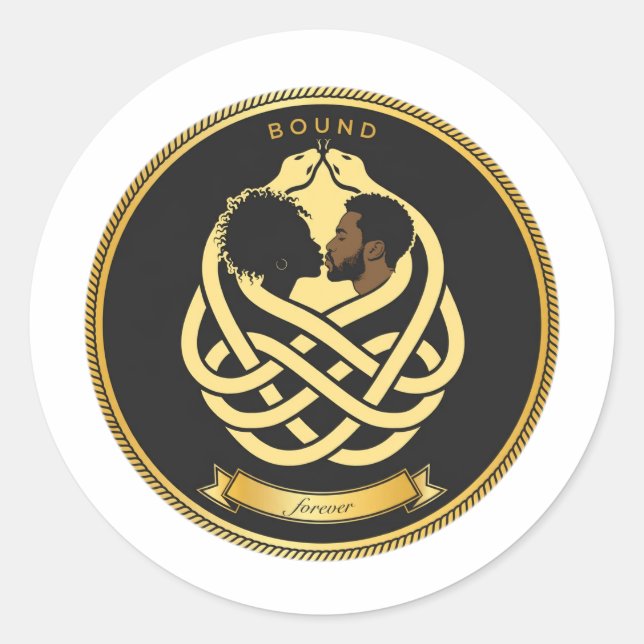 Bound Forever Badge Sticker (Front)