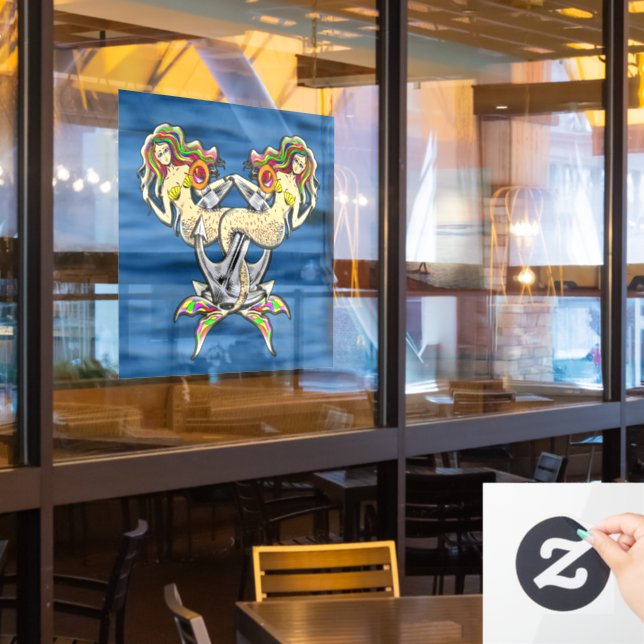 Bound Mermaids - Nautical Design for Ocean Lovers (Restaurant Window)