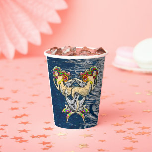 Bound Mermaids - Nautical Design for Ocean Lovers Paper Cups