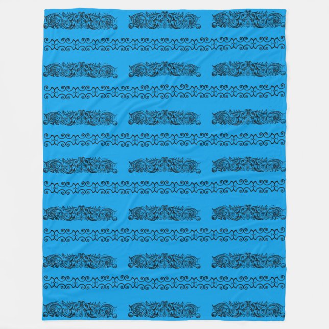 Bound Monsters Fleece Blanket (Front)