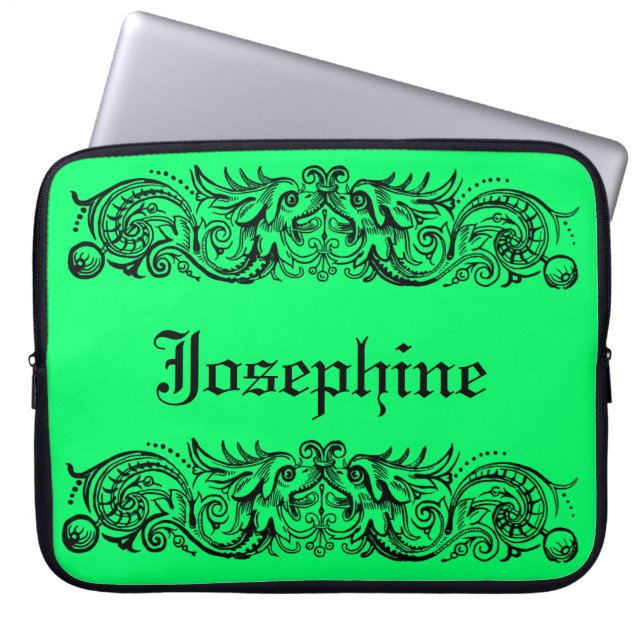 Bound Monsters Laptop Sleeve (Front)