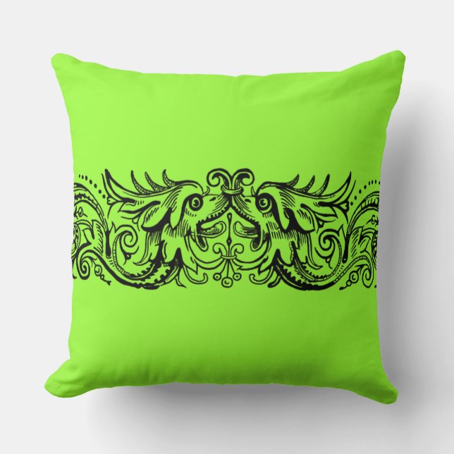 Bound Monsters Polyester 20" Pillow (Front)