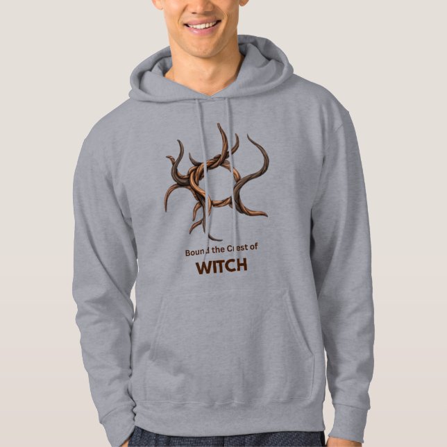 Bound the Crest of WITCH Hoodie (Front)