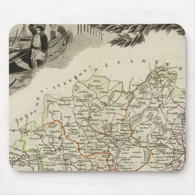 Boundaries Mouse Pad (Front)
