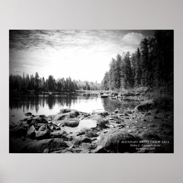 Boundary Water Canoe Area Poster (Front)