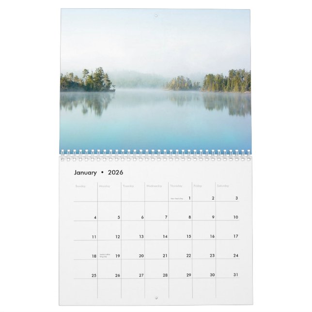 Boundary Waters Canoe Area Wilderness 2010 Calenda Calendar (Jan 2026)
