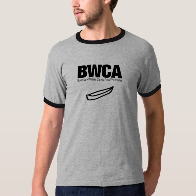 Boundary Waters Canoe Area Wilderness (BWCA) T-Shirt (Front)
