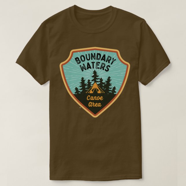 Boundary Waters Canoe Area Wilderness III  T-Shirt (Design Front)