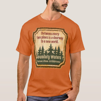 Boundary Waters Canoe Area Wilderness s UUU T-Shirt