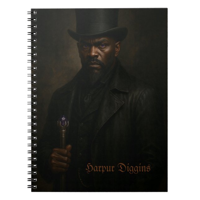Bounders Series - Harpur Diggins Note Book (Front)