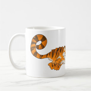 Bounding Tiger Coffee Mug