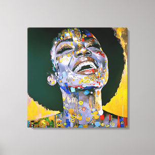 "Boundless Beauty in Gold"    Canvas Print