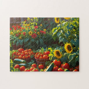 Bountiful Garden Jigsaw Puzzle