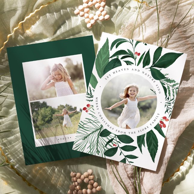 Bountiful Holiday Photo Card | Forest (Creator Uploaded)