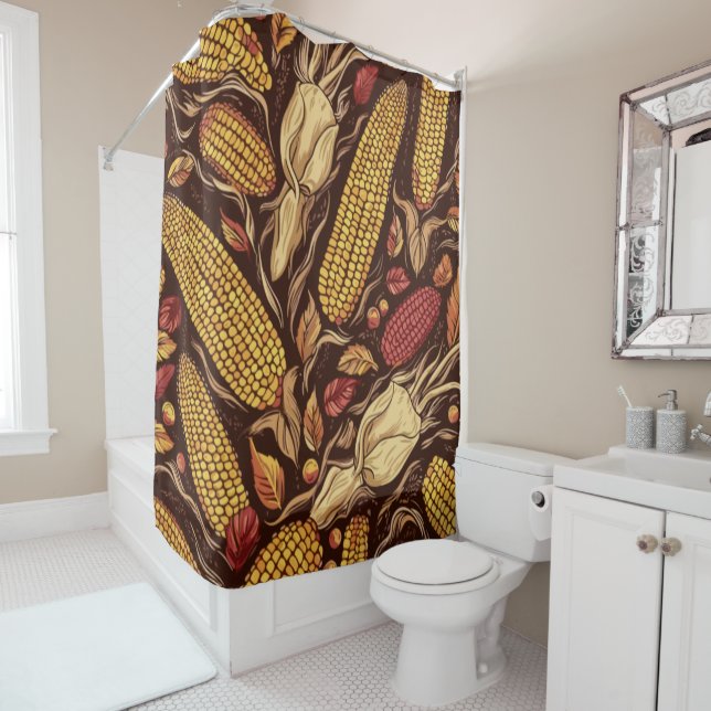 Bountiful Joy Shower Curtain (In Situ)