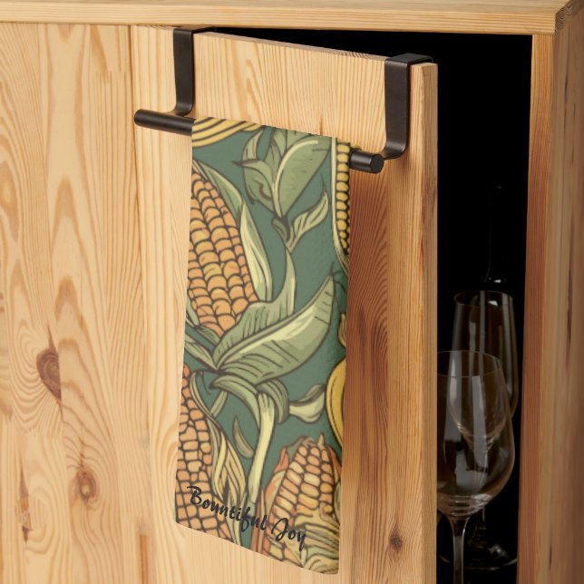 Bountiful Joy Tea Towel (Thirds Fold)