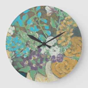 Bountiful Spring II Large Clock