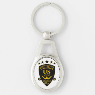 Bounty Hunter Agent Keychain