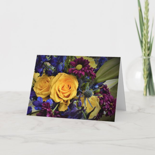 Bouquet, card (Front)