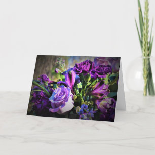 Bouquet, card