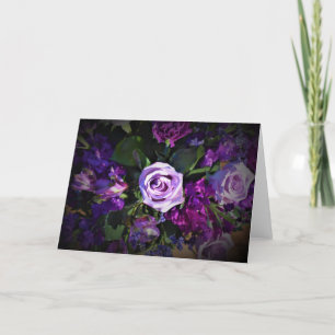 Bouquet, card